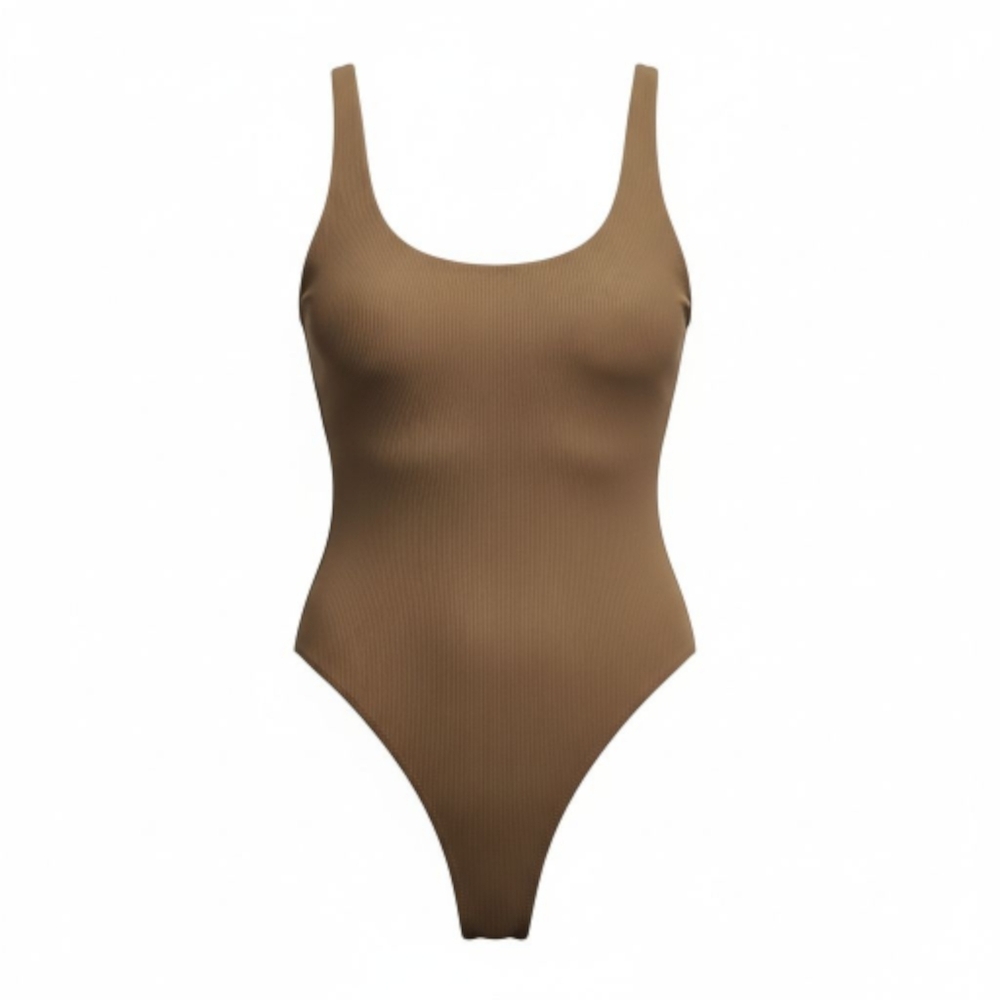Princess Polly- Tan BodySuit Size Medium NWOT